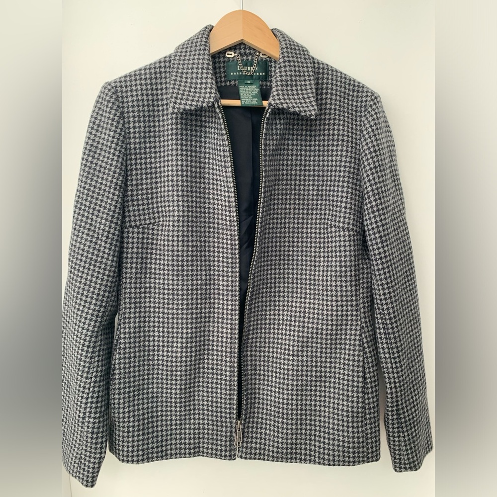Lauren Ralph Lauren Houndstooth Jacket/ Blazer